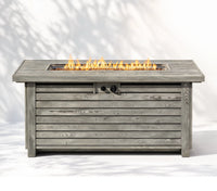 Wideburn Malibu 54” Luxury Fire Table – 50,000 BTU Outdoor Gas Fireplace