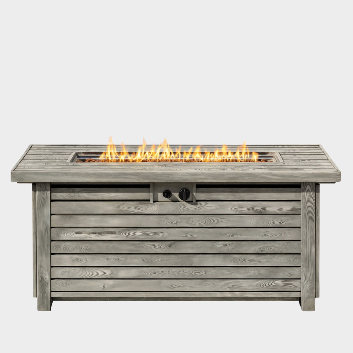 Wideburn Malibu 54” Luxury Fire Table – 50,000 BTU Outdoor Gas Fireplace